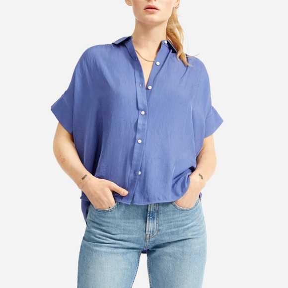 Everlane Tops - Everlane The Japanese GoWeave Light Square Button Down Shirt